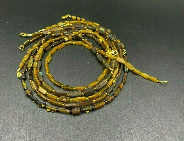 Old Beads Ancient Antiquities Roman Glass Bangles Gabri Trade Jewelry Necklace