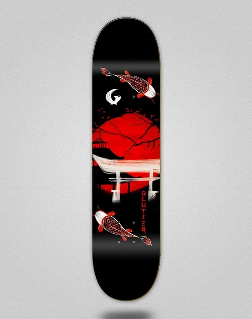 Skateboard Deck Skate Skateboard Deck Glutier Japan Kin 8.125
