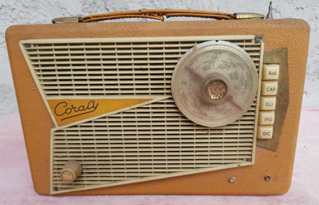 Ancien poste radio transistor vintage