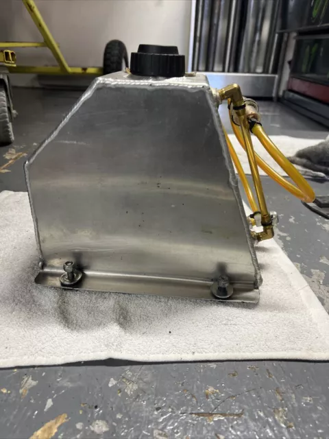 Aluminum go kart racing gas tank