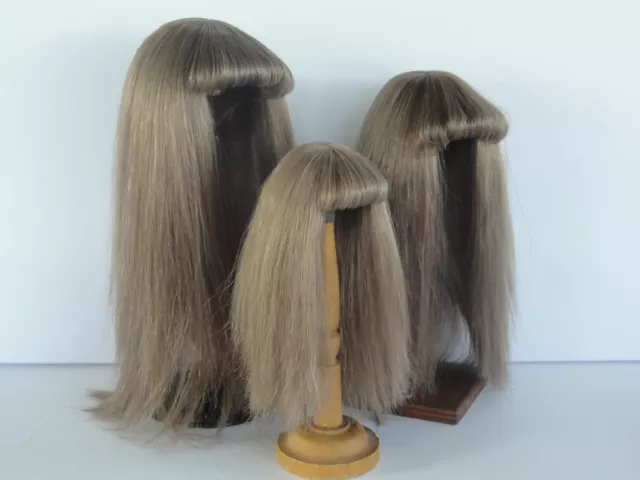 -30% PROMO - PERRUQUE DE POUPEE T4 (24cm) 100% cheveux naturels - BRAVOT 2