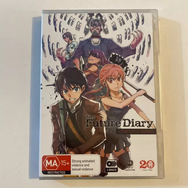 The Future Diary Anime Dvd Complete Series Region4 Brand New And Sealed 4-Discs