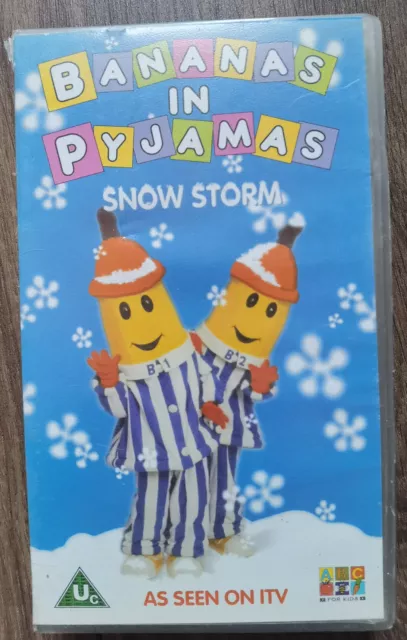 BANANAS IN PYJAMAS Snow Storm 8 Episodes Rat Post VHS Video TV Vintage ...