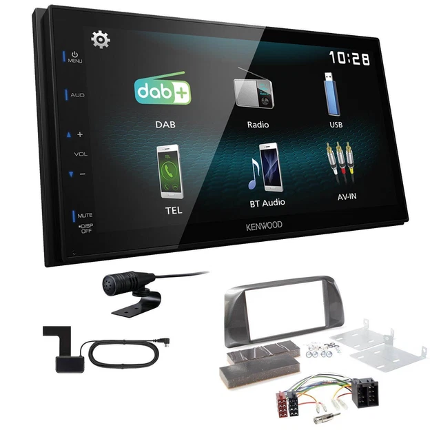 Antenna Attiva DAB Per Auto Antenna DAB GPS FM Amplificata Attiva Per Montaggio Sul - Foto 11