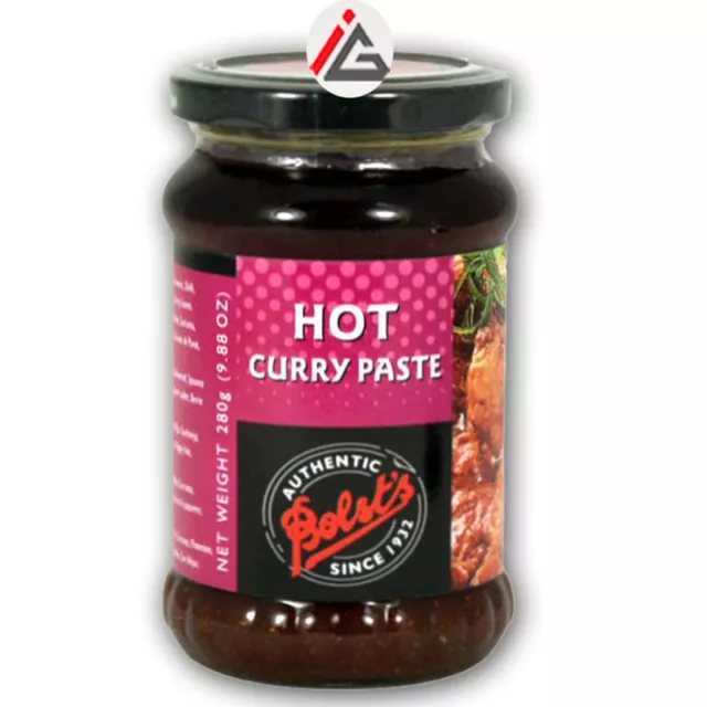 Bolst's  Hot Curry Paste  280gm