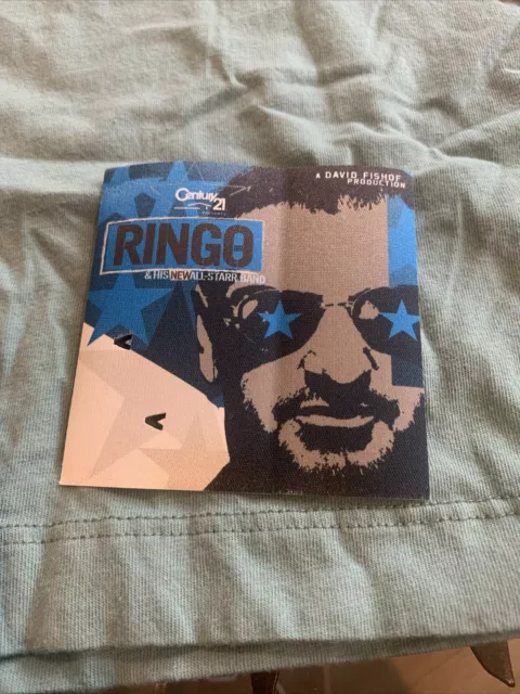 Ringo Starr 2001 All-Starr Band concert tour collectible Backstage Pass