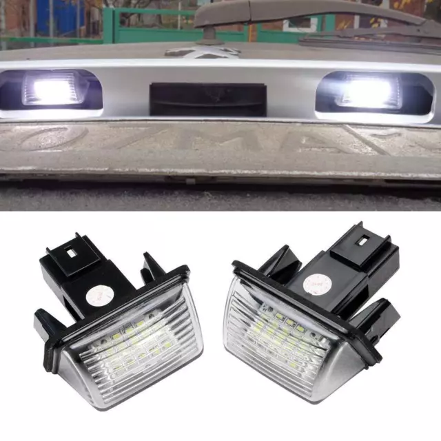 LED Kennzeichenbeleuchtung passend für Peugeot 206 | 207 | 306 | 307 | 308 | 406