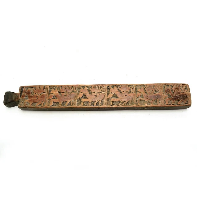 19th Century Daoist Fulu Dao Gong Mien Yao Tribal Used Shaman’s Ink Stamp: 1870!