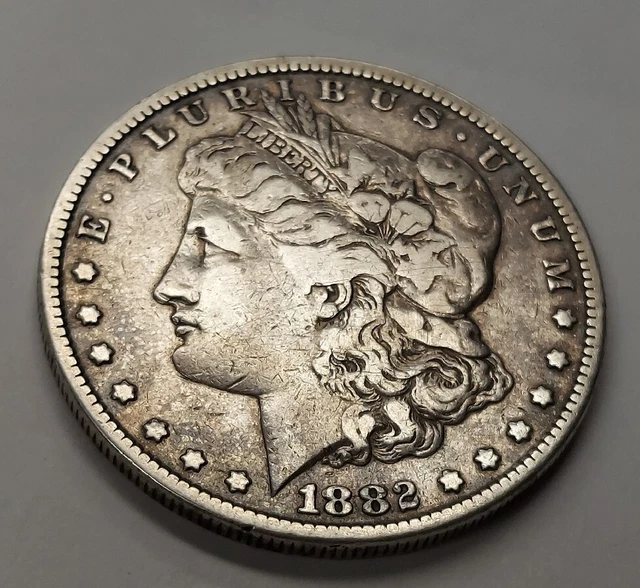 1982 Morgan One Dollar Silver Coin $1 US (ELW198) 1982 Morgan One Dollar Silver Coin $1 US (ELW198)