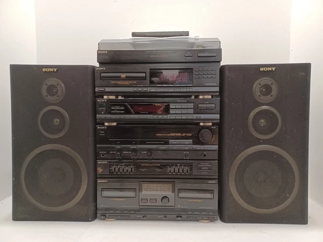 Sony Cd Stack System SONY LBT-V502CD COMPACT Hi-Fi Stereo System Vintage Stacking System ...