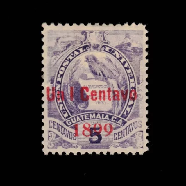 Guatemala, Scott 97, Emblema Nacional, 1899, MH