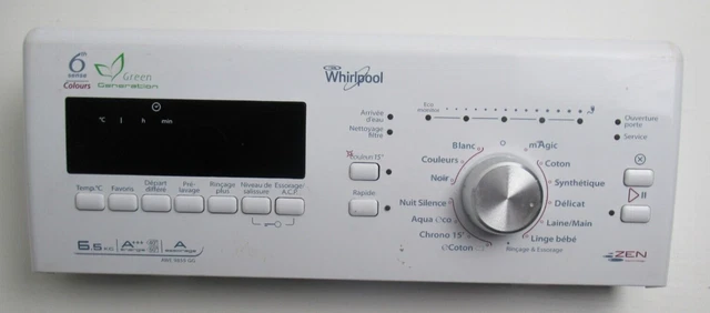Carte De Commande Neuve Pour Lave-linge Whirlpool W10319811
