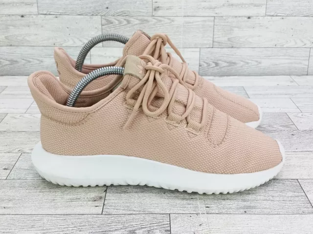 Women's Adidas Tubular Shadow BB6746 Beige Running Shoes Sneakers Size 6