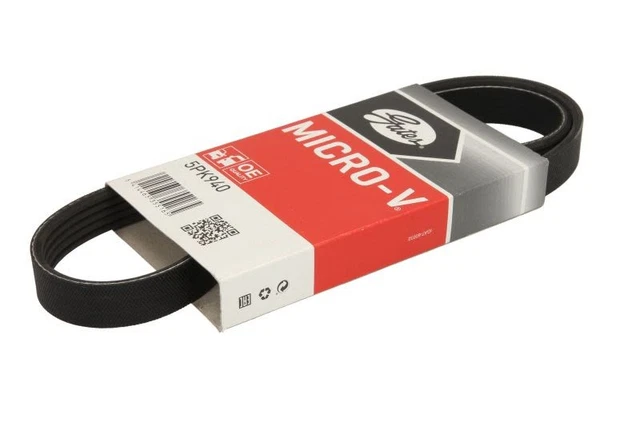 Courroie Micro-V Gates 5PK738 - Courroie Striée Haute Performance Pour Automobile, Technologie Première Monte - 11