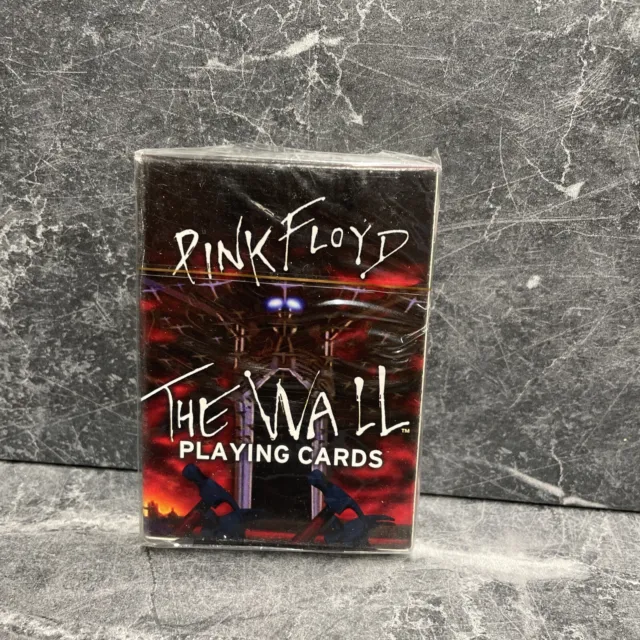 Pink Floyd The Wall Playing Cards Unopened Rare Novelty Collectors. Sealed