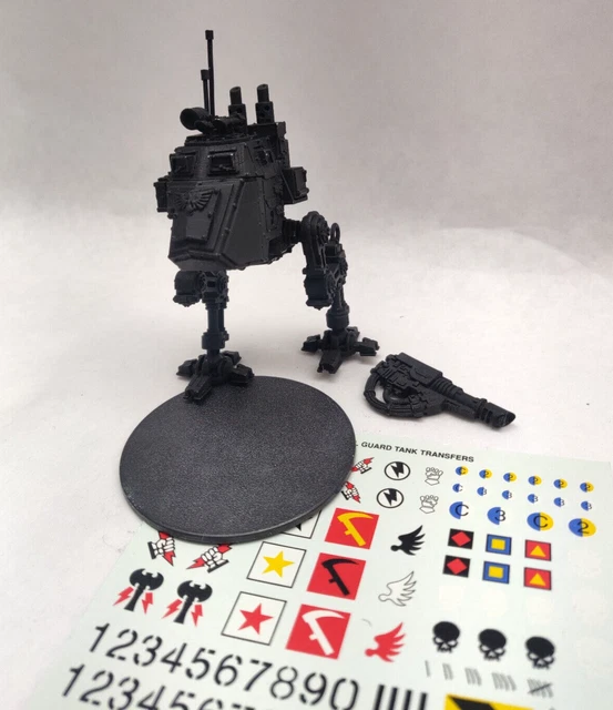 Warhammer 40k Imperial Guard Steel Legion Sentinel - OOP Metal
