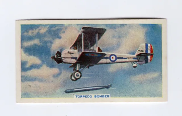Mechanization card 1936 #03. Aviation. RAF Torpedo Bomber