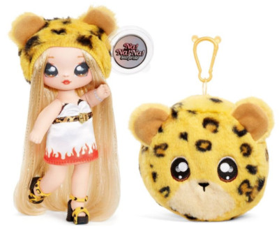 BAMBOLA NA NA NA SURPRISE S 1 2 3 SASHA SCRATCH UNICORNO ASPEN FLUFF PELUCHE BOI 