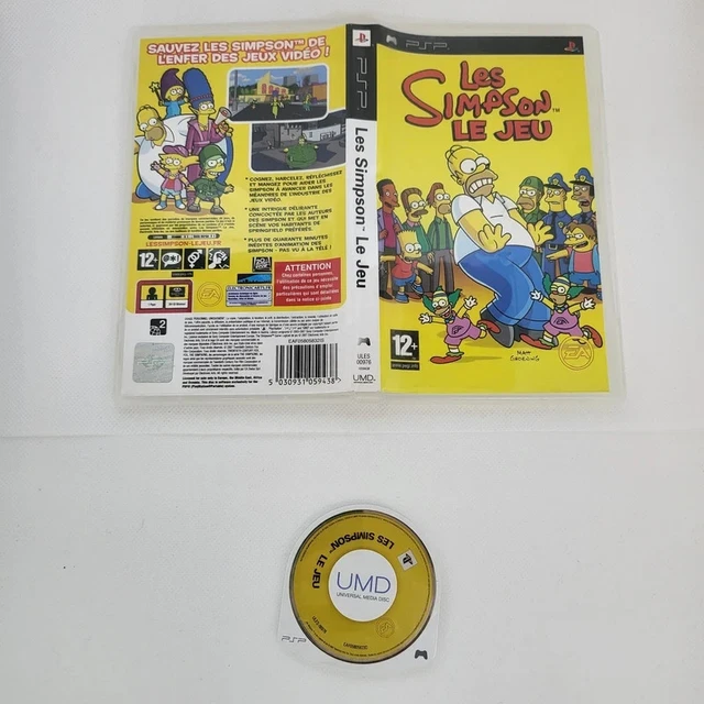 Les Smpson : Le jeu PSP - Prx - Photo - Présentaton