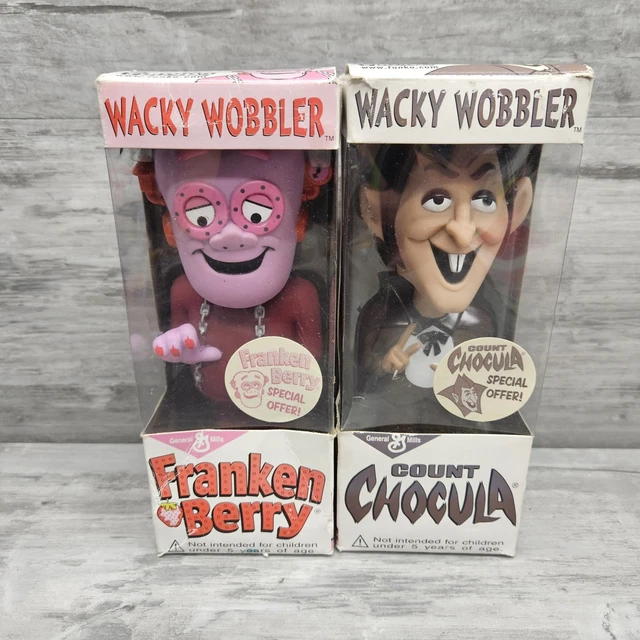 FUNKO WACKY WOBBLER Count Chocula Franken Berry $35.99