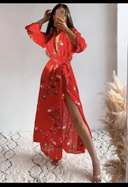 Kimono lungo zara hotsell