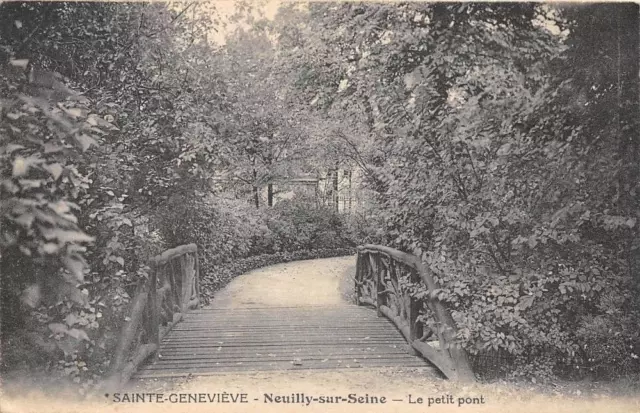 Cpa 92 Neuilly Sur Seine Le Petit Pont