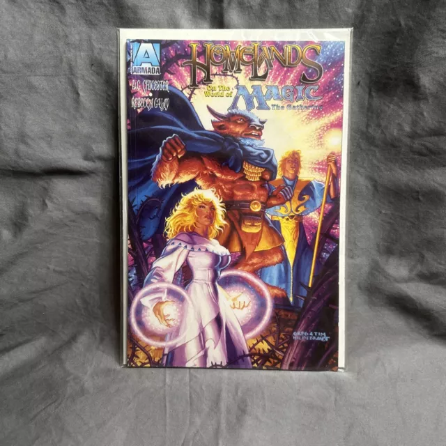 Homelands On The World Of Magic The Gathering Armada Acclaim 1996 Comic Book #1