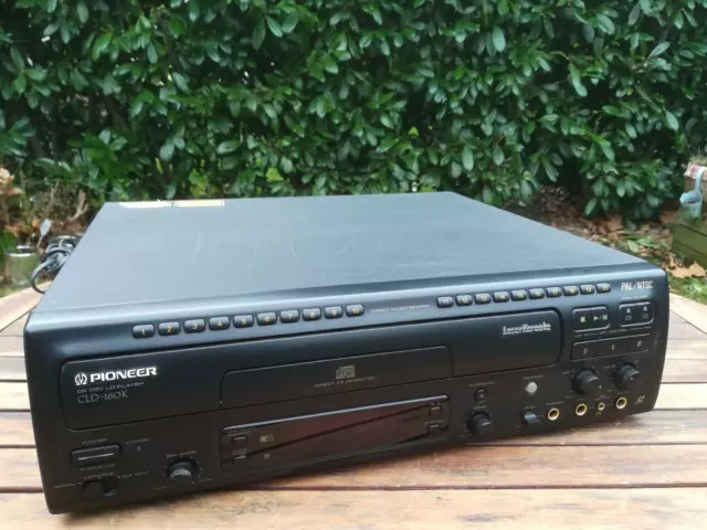 PIONEER CLD-160K Laserdisc Player CD/CDV/LD Karaoke - Baujahr 1995-1999 ohne FB