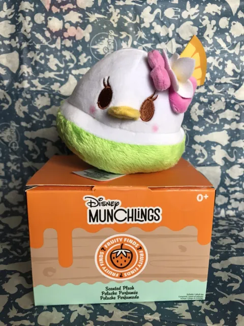 New! Disney Munchlings Mystery Scented Plush – Fruity Finds – Micro 4'' - Daisy