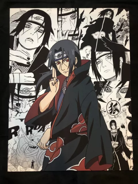 R Enterprise Itachi Sketch Anime Naruto Poster Large size12x18inch,  Multicolour300 GSM poster Unframed Version