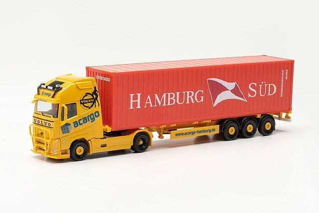 IVECO S-Way 4x2 Avec Remorque Porte-container Et Citerne 20 Pieds  Lightart