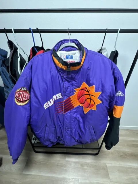 Phoenix Suns Apex One XL Puffer Jacket 90s Vintage