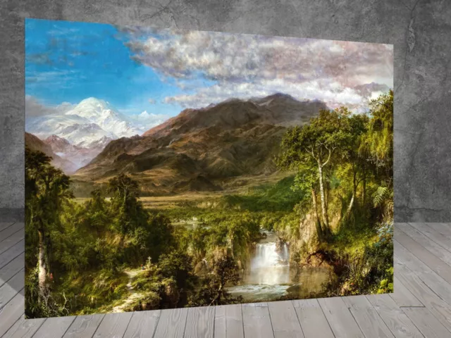 Frederic Church Heart of the Andes CANVAS PAINTING ART PRINT WALL 347
