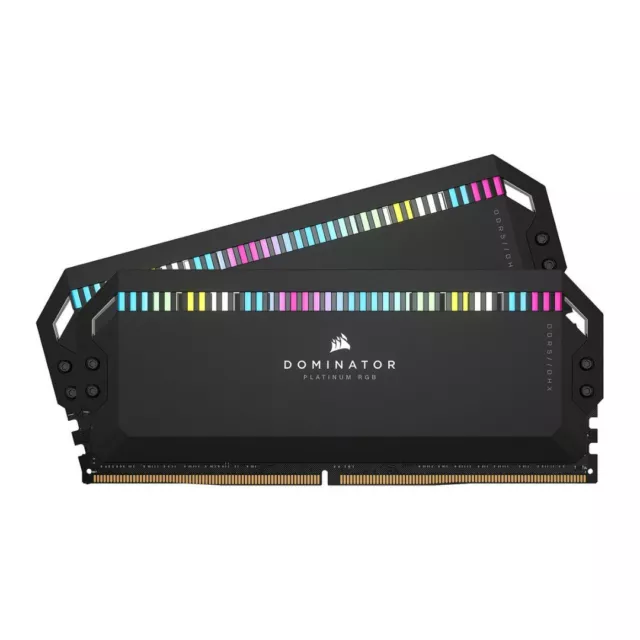 Corsair DOMINATOR PLATINUM RGB DDR5 64GB 2x32GB 5200MHz C40 Desktop Memory DDR5