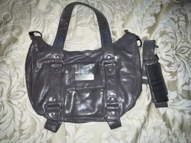 NEW Ju-Ju-Be Behave Steel Lilac Legacy Collection Gray Silver Shoulder Bag NWOT