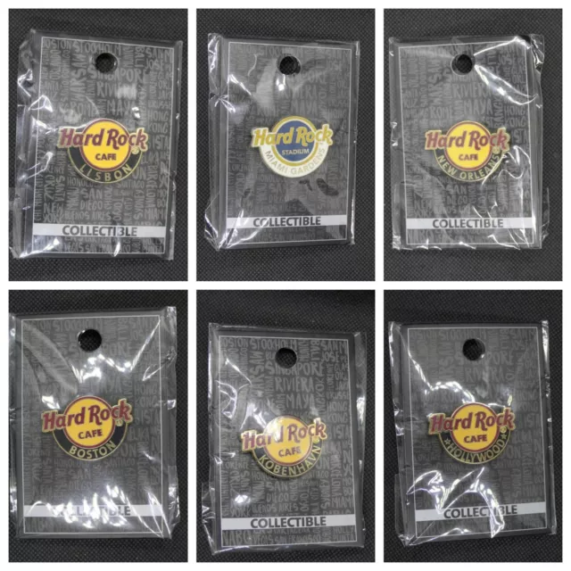 HARD ROCK CAFE PINS - LOGO / Europe & USA / *Freie Auswahl*