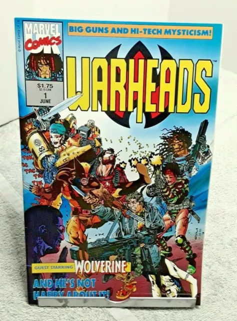 War Heads with Wolverine Marvel Comics Issue 1 May 1992