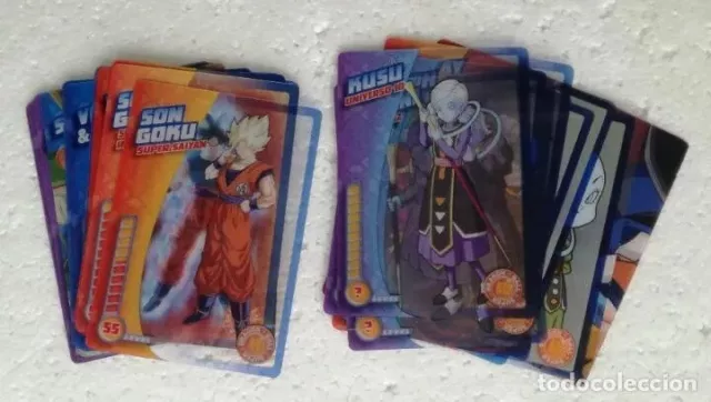 Lote de 24 cromos o cards Super Dragon Ball, Panini - Todos diferentes