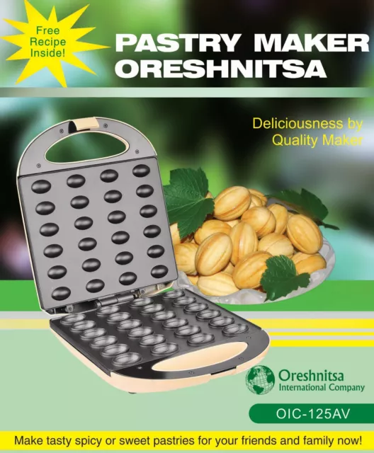 Pastry Maker 24 PC, oreshnitsa, Oreshki Maker, cookies,