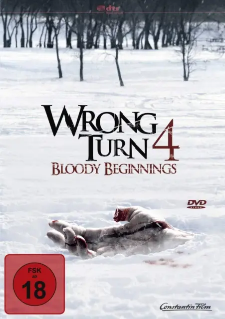 Wrong Turn 4 - Bloody Beginnings (DVD) Terra Vnesa Dean Armstrong Tenika Davis