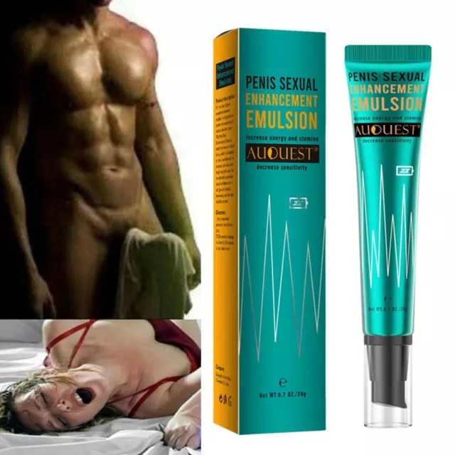 Lube Delay Cream Erection Gel-Penis Enlargement Lubricant-Sex Delay Enhancer AU