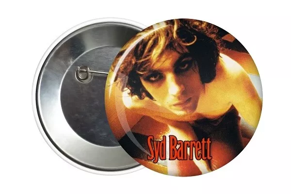 Badge Pin Button 38 mm Syd Barrett Pink Floyd