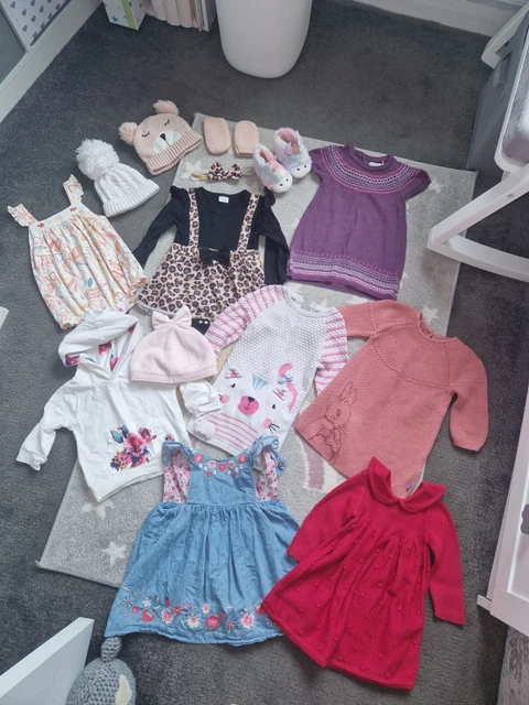 Pacchetto vestiti grandi bambine 6-9 mesi
