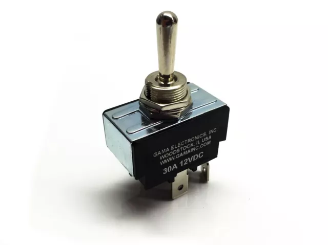 30 Amp Toggle Switch Polarity Reversing DC Motor Control - Maintained - 28PR-MTD 3