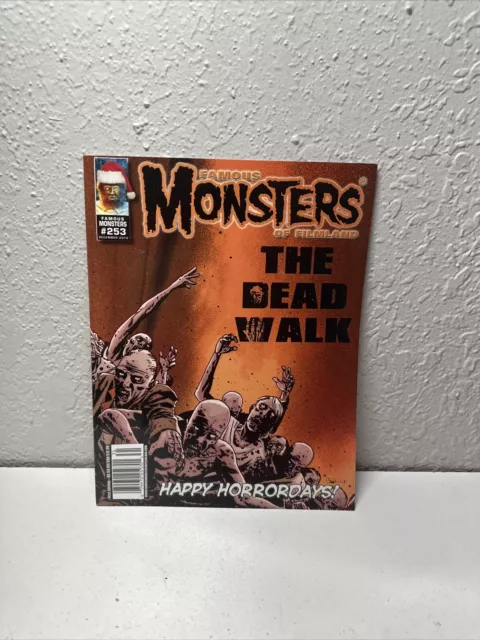 #253 Famous Monsters of Filmland (DEC 2010) Walking Dead (color) Charlie Ldlard