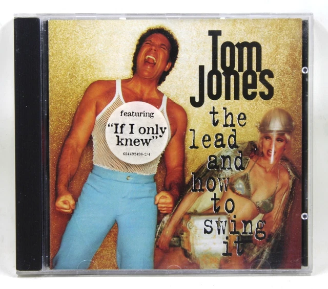 T-shirt Album Tom Jones - The Lead And How To Swing It - IN012 - Taille XL - Blanc
