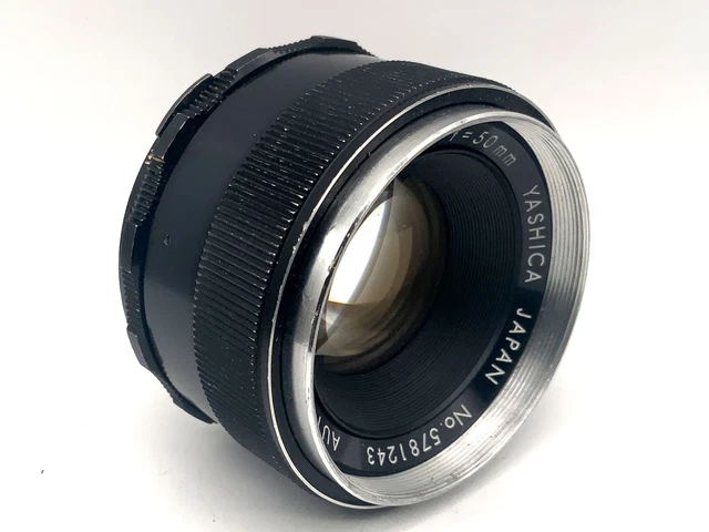 Objectif Yashica 50mm F/1.4 Auto-Yashinon DX - Monture M42 - Très Bon état