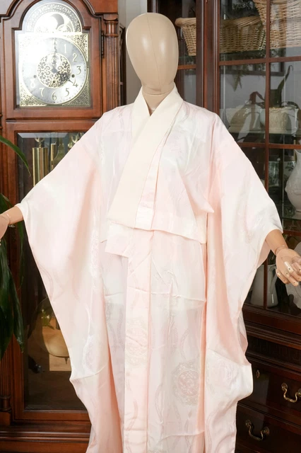 Dear Vanilla Japanese Juban Undergown Women's Kimono Genuine Vintage Mint 2