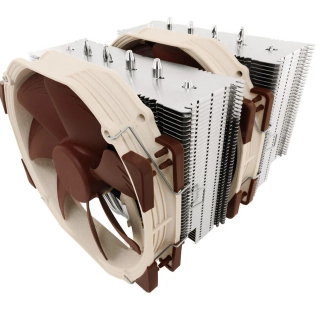 NOCTUA NHD15 DUAL Radiator Quiet CPU Cooler w/ two NFA15 Fans. Intel