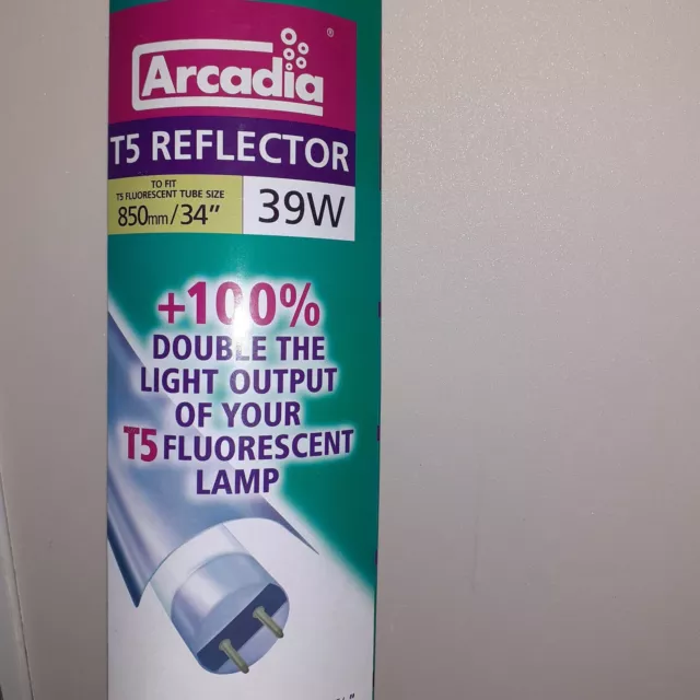 Arcadia T5 Aquarium Tube Light Reflector 39W - 850mm